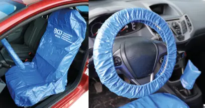 potahy pro ochranu volantu a sedačky, koženka (BGS1066529)