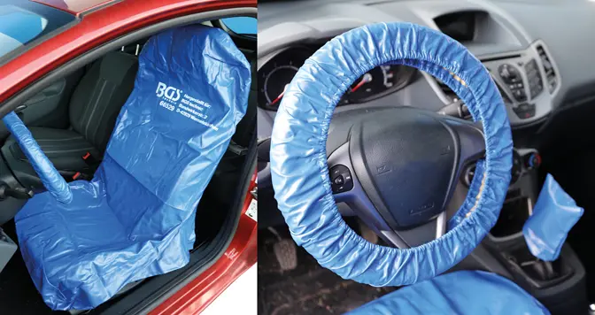 potahy pro ochranu volantu a sedačky, koženka (BGS1066529)