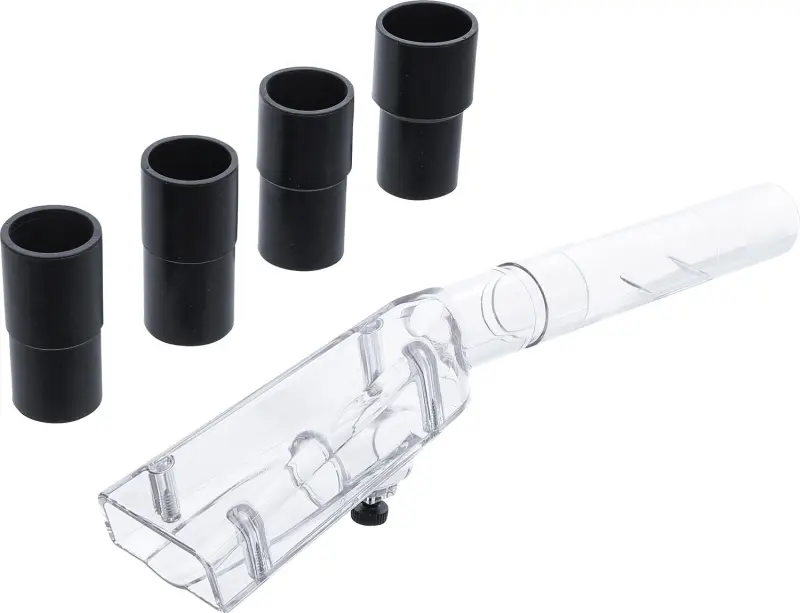 Sací nadstavec pre pneumatickú čistiacu pištoľ malý so 4 adaptérmi pre BGS 70150