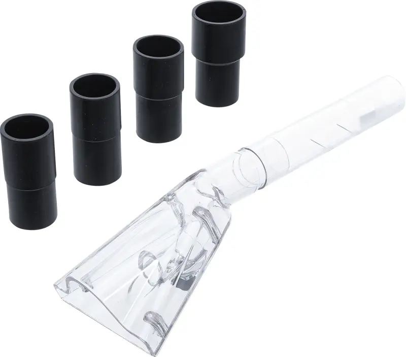 Sací nadstavec pre pneumatickú čistiacu pištoľ veľký so 4 adaptérmi pre BGS 70150