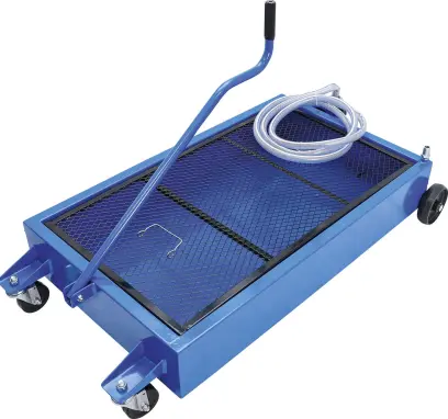 Vaňa na vypúšťanie a odkvapkávanie oleja pojazdná 55 l (BGS1070153)