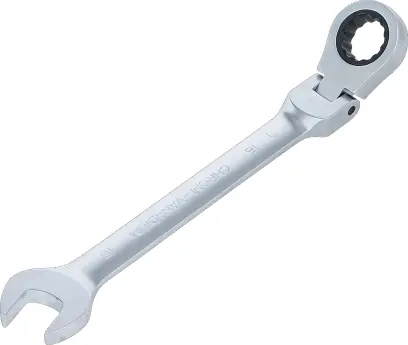 Očkoplochý klíč 16 mm s ráčnou BGS106716, kloubový (BGS106716)