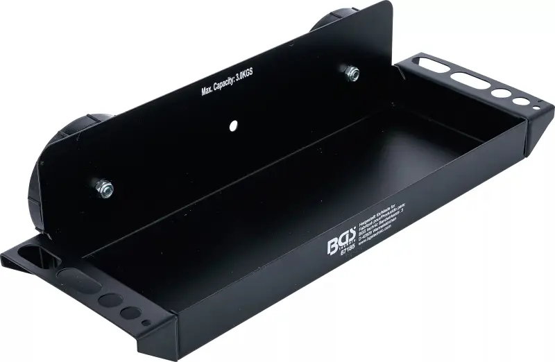 Magnetická úložná přihrádka BGS1067185 s bočním držákem na šroubovák (BGS1067185)