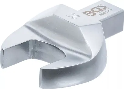 Nástavec mom. klíče - otevřený klíč 27 mm BGS106901-27 (upnutí 14 x 18 mm) (BGS106901-27)