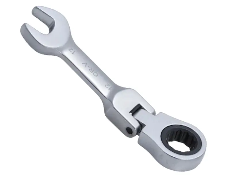 Očkoplochý kľúč 12 mm s račňou BGS106912, kĺbový, krátky (BGS106912)