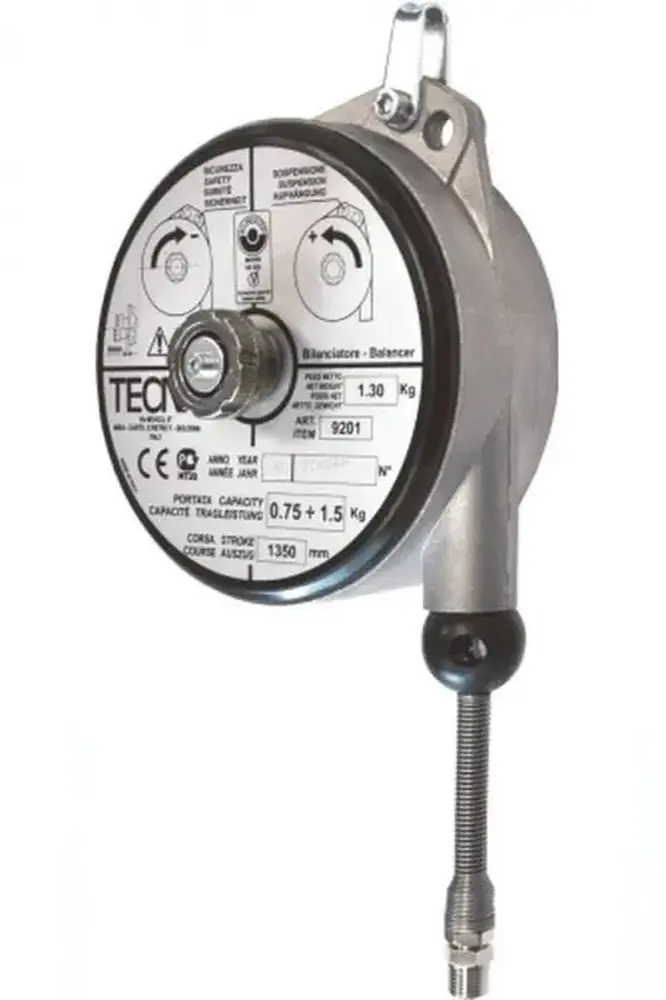 Hadicový balancér Tecna 9200, pre 0,4 - 0,8 kg, 1350 mm (TECNA9200)