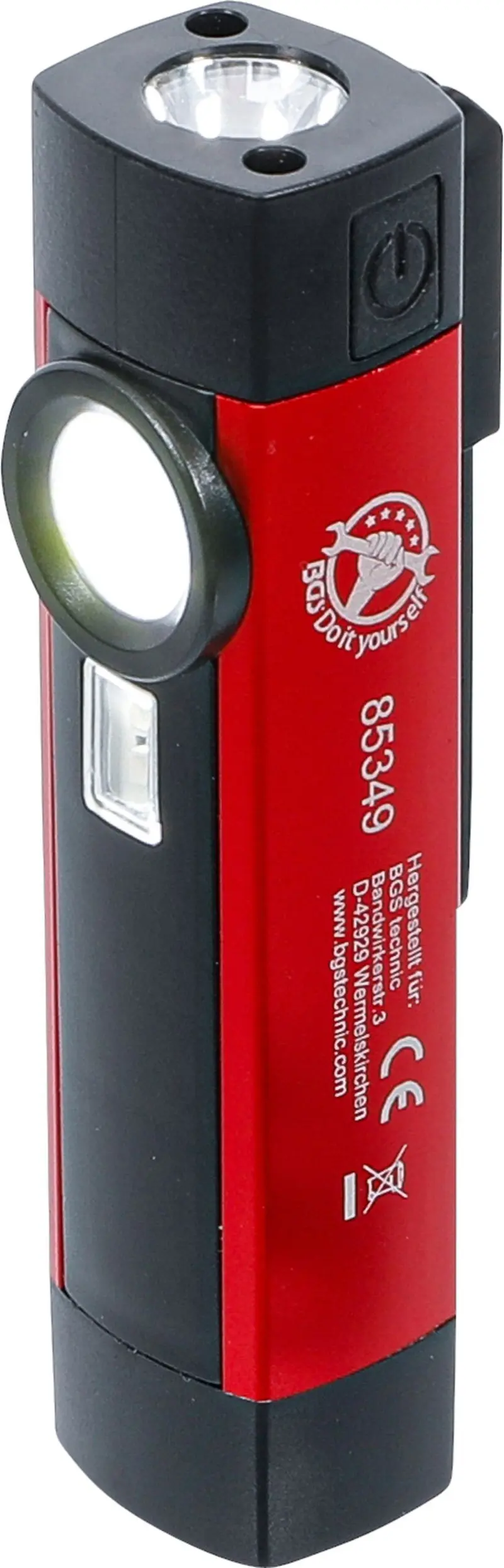 BGS 85349 Hliníkové vreckové COB-LED / UV svietidlo (1 W) (BGS1085349)