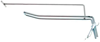 Jednoháček s ramenem BGS 89918 a příčným kolíkem 200 x 4,8 (BGS1089918)