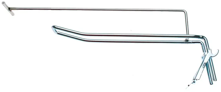 Jednoháček s ramenem BGS 89918 a příčným kolíkem 200 x 4,8 (BGS1089918)