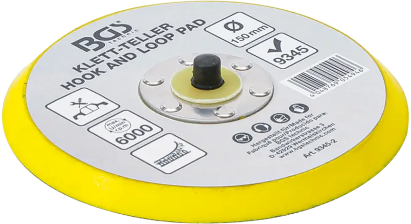 Talíř se suchým zipem pro BGS 9345 | O 150 mm (BGS109345-2)