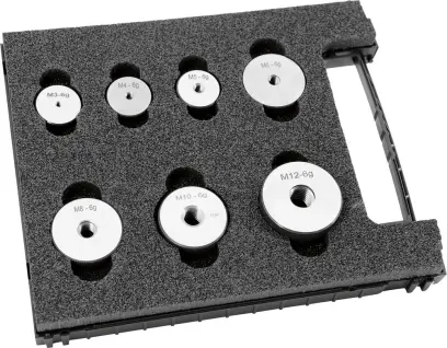 Sada závitové kalibry kro užky (bezvadný díl) 6g M3 -M12 FORMAT