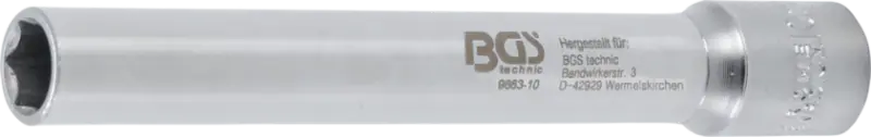 Nástrčná hlavice šestihranná, extra prodloužené | (BGS109863-10)