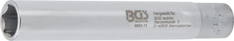 Nástrčná hlavice šestihranná, extra prodloužené | (BGS109863-13)