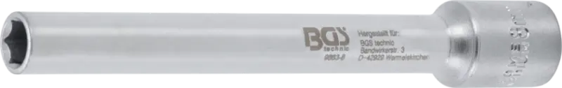 Nástrčná hlavice šestihranná, extra prodloužené | (BGS109863-8)
