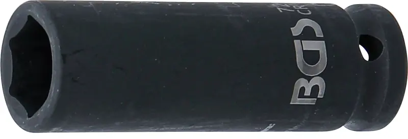 Nástrčná hlavice 1/2" 17 mm BGS107217, prodloužená, tvrzená, Pro Torque (BGS107217)