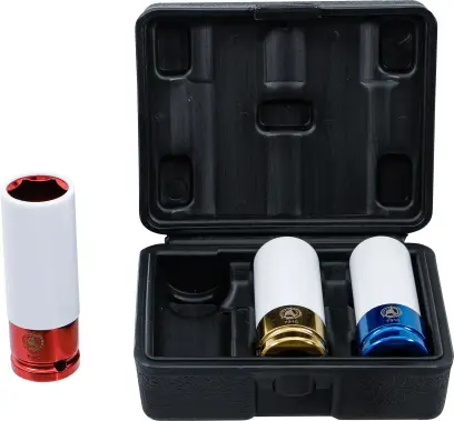 BGS 7310 Nástrčné hlavíce 1/2" Kraftmann 17-19-21 mm. Sada 3 ks (BGS107310)