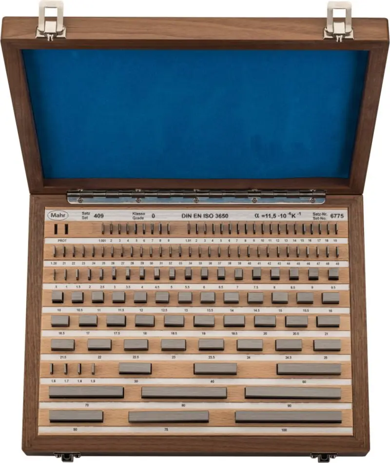 Sada kalibry ocel presnost 1 32ks. MAHR (EDE436B0032)