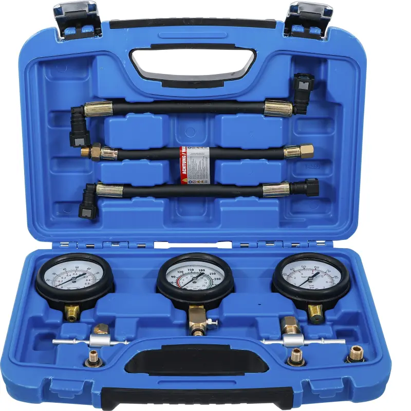 Testery komprese a tlaku paliva BGS1074355 pro motocykly (Sada 11 dílů) (BGS1074355)