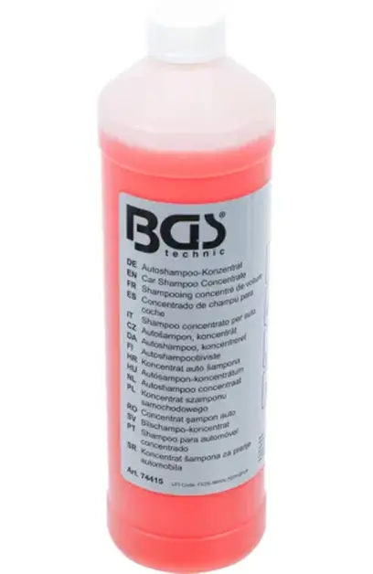 BGS 74415 Autošampón koncentrát 1000 ml (červený) (BGS1074415)