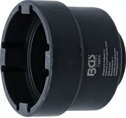 Hlavice 3/4" na pojistné matice přední nápravy BGS1074603 pro DAF (LF 45) 12T (BGS1074603)