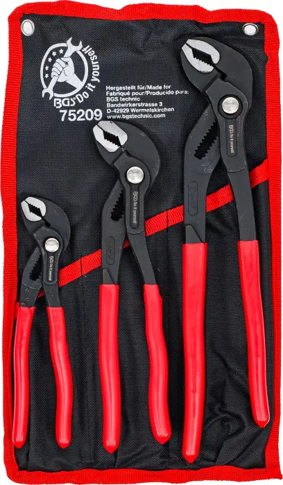 kleště sika 175-240-300 mm, sada 3 díly (BGS1075209)