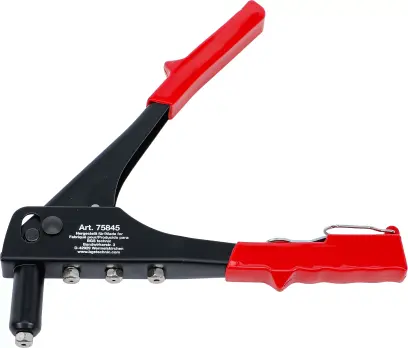 kleště nýtovací, 4 nástavce, 2,4-4,8 mm (BGS1075845)