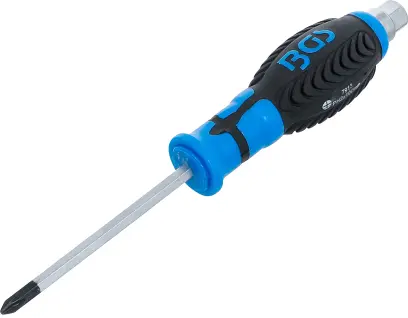 Křížový šroubovák PH2 x 100 mm BGS107913, s vnějším šestihranem (BGS107913)