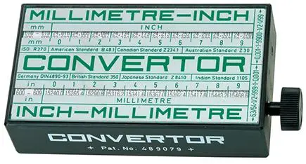 Převodník jednotek Conver tor FORMAT