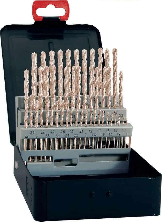 Sada spirálových vrtáků D IN338 HSS vybrušovaný typ N 6-10mm FORTIS