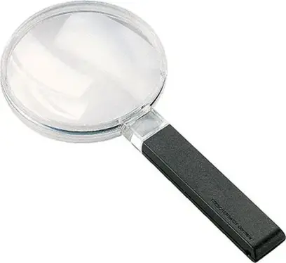 Ručná bikonvexná lupa priemer 100 mm Eschenbach economic (2x) (EDE45070100)