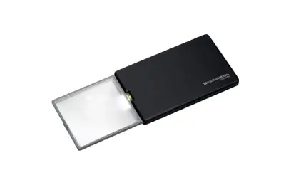 Ručná lupa so svietidlom Eschenbach easyPOCKET - čierna (3x) (EDE45071030)
