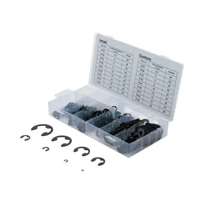 Strmeňové krúžky 1,5 ÷ 22 mm BGS108039 Sortiment 300 dielov (BGS108039)