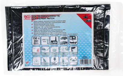 Sklolaminátová podložka BGS 80601 pro opravy 150 x 220 mm (BGS1080601)