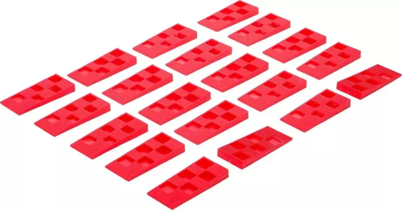 Univerzální montážní klíny Kraftmann BGS1080716 plastové (Sada 20 ks) (BGS1080716)