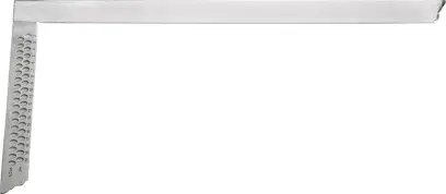 Truhlářský úhelník včetně otvorů pro nádrh 600x280 mm FORMAT