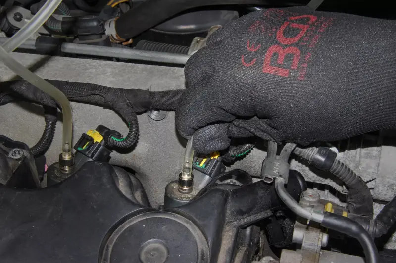 Sada pro měření průtoku paliva vstřikovacími tryskami BGS108101 (BGS108101)