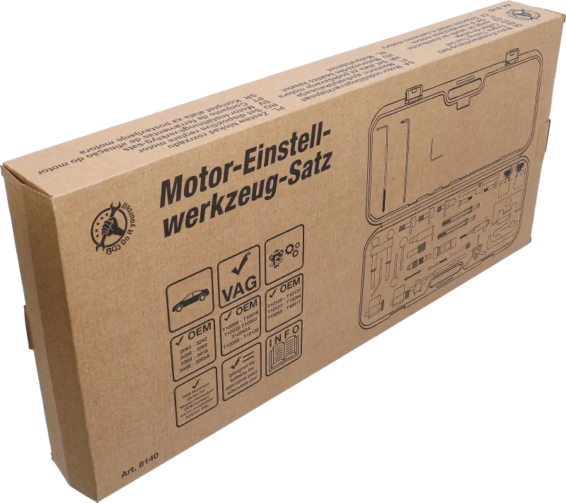 Souprava nářadí k nastavení motoru Kraftmann BGS 8140. Pro VAG (BGS108140)