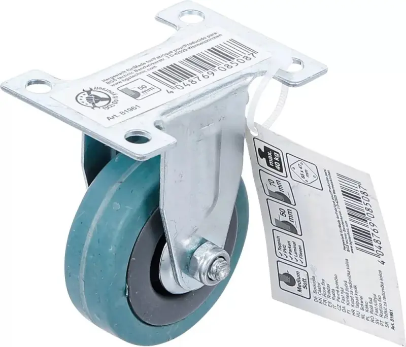 Gumové kolečko Kraftmann pr. 50 se šroubovací základnou BGS1081961 (BGS1081961)