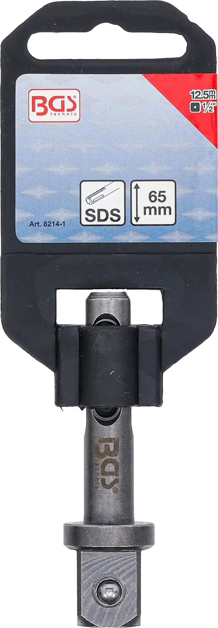 Adaptér SDS-plus na vnější čtyřhran 1/2" BGS108214-1 (Délka 65 mm) (BGS108214-1)