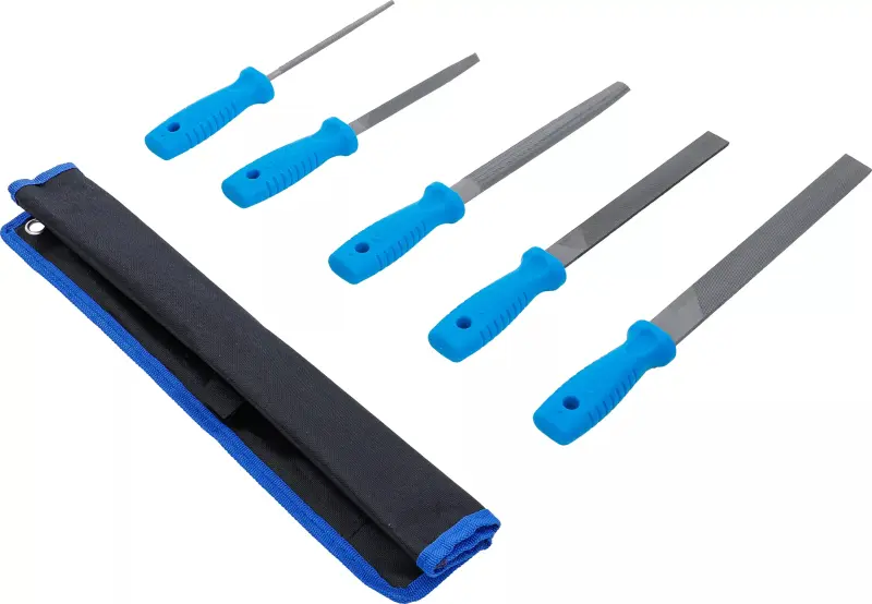 Dílenské pilníky 150 ÷ 250 mm BGS108494 Sada 5 dílů (BGS108494)