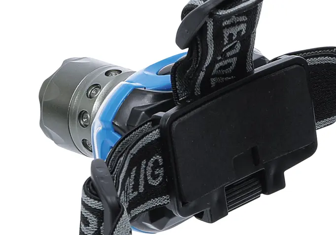 Svítilna na čelo LED 3W BGS1085327 se zaostřováním (BGS1085327)