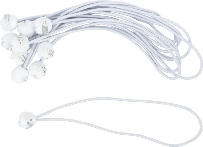 Napínací gumová oka Kraftmann BGS1085525 (Sada 10 dílů) (BGS1085525)