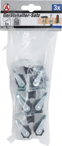 Pružné držáky nářadí Kraftmann BGS1085801 Sada 3 ks (BGS1085801)