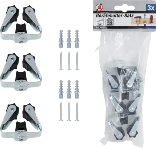 Pružné držáky nářadí Kraftmann BGS1085801 Sada 3 ks (BGS1085801)