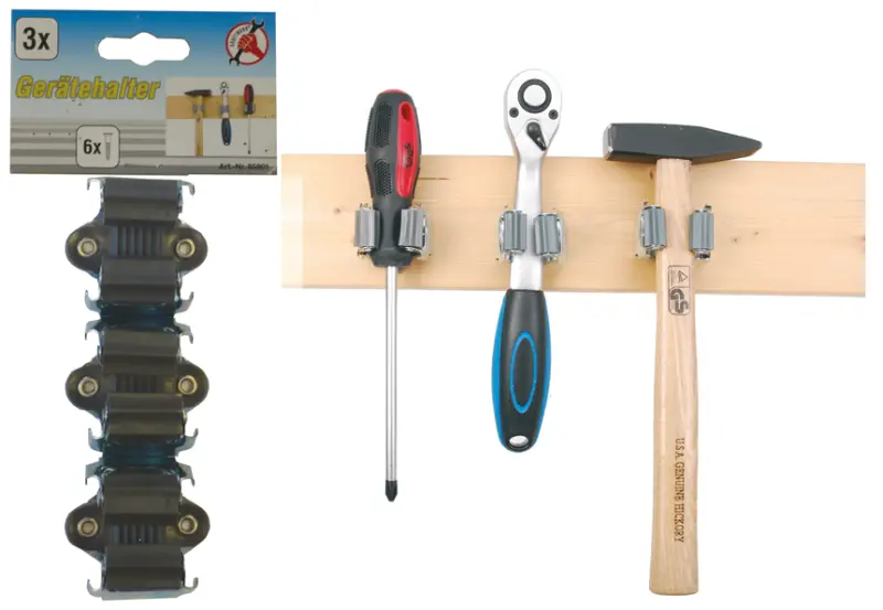 Pružné držáky nářadí Kraftmann BGS1085801 Sada 3 ks (BGS1085801)
