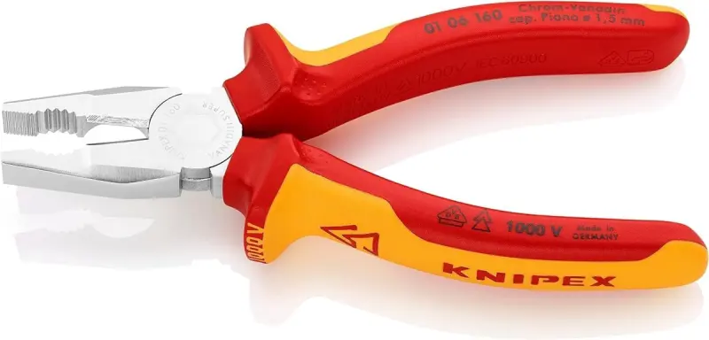 Kombinované kleště Knipex 01 06 160 160 mm (K 01 06 160)
