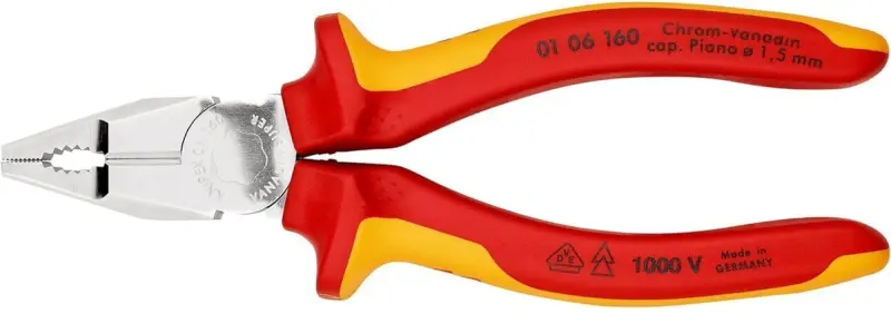 Kombinované kleště Knipex 01 06 160 160 mm (K 01 06 160)