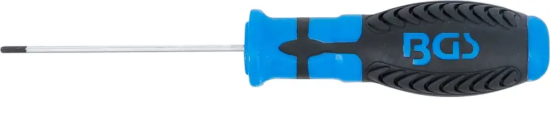 Šestihranný šroubovák (inbus) 2 x 75 mm BGS108629-2, Black tip (BGS108629-2)