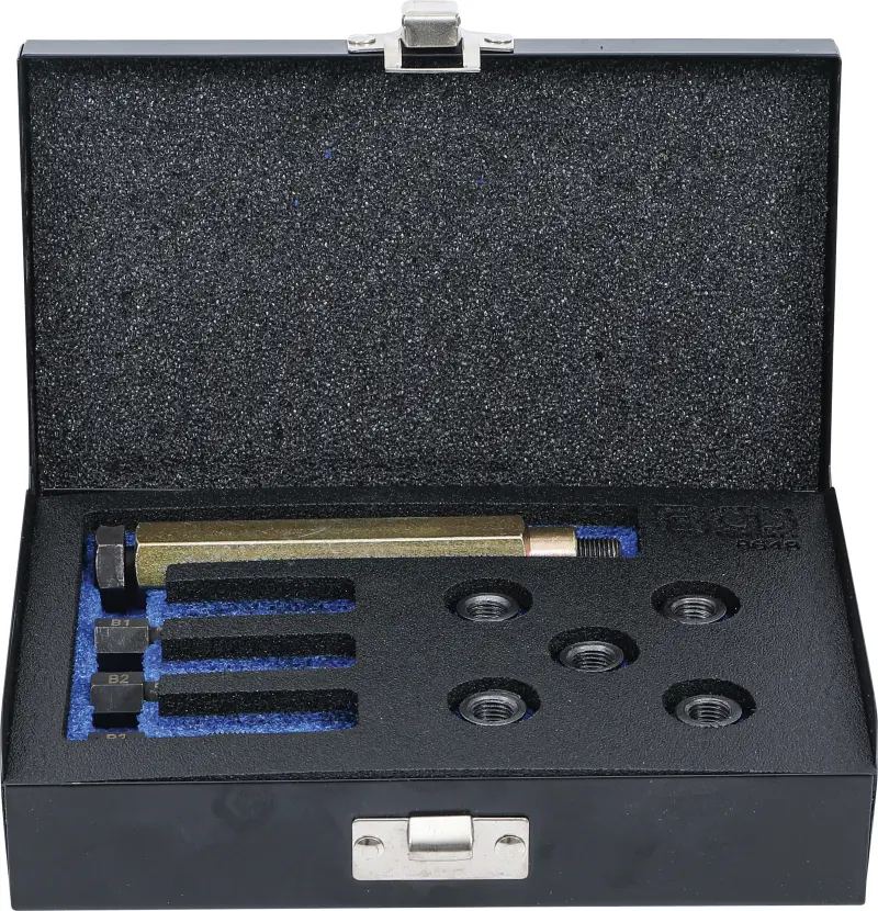 Sada na opravu závitů žhavicích svíček M9 x 1,0 mm BGS108648 (9 dílů) (BGS108648)