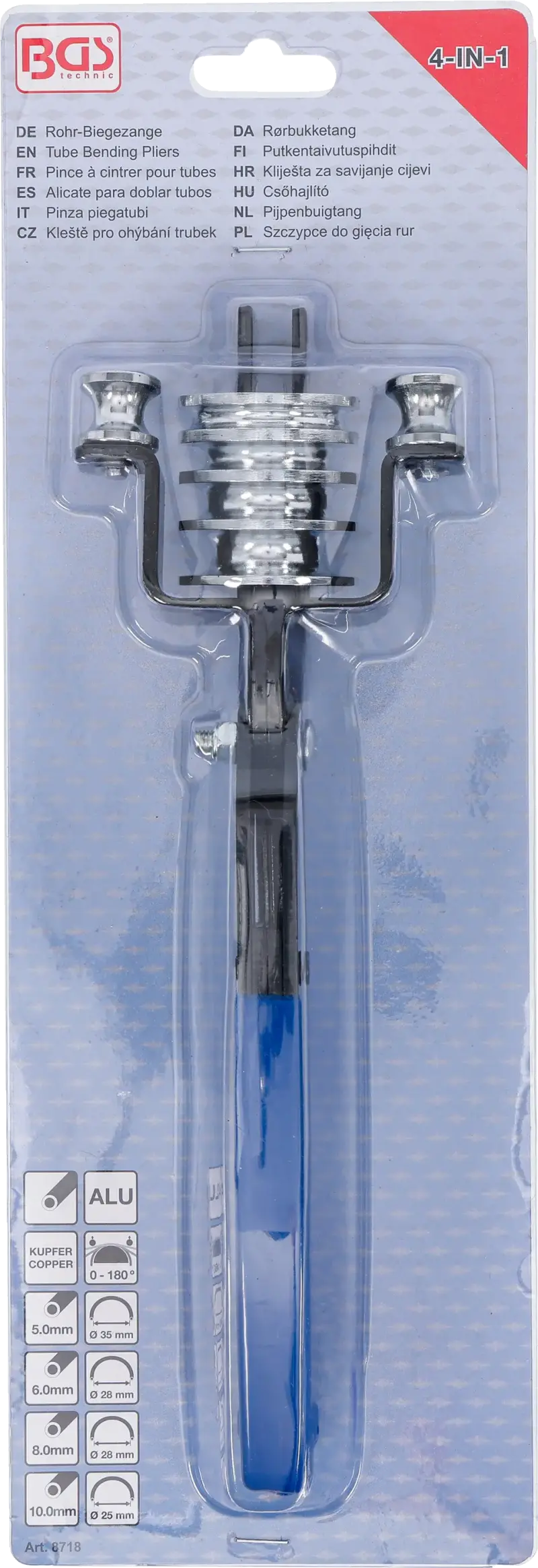 Kleště pro ohýbání trubek "4 v 1" BGS108718 (BGS108718)
